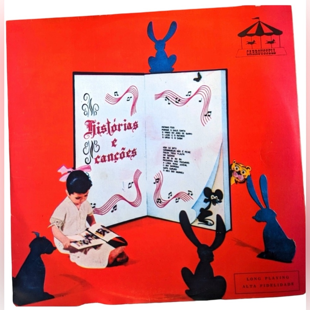 Histórias e cancões vinyl record